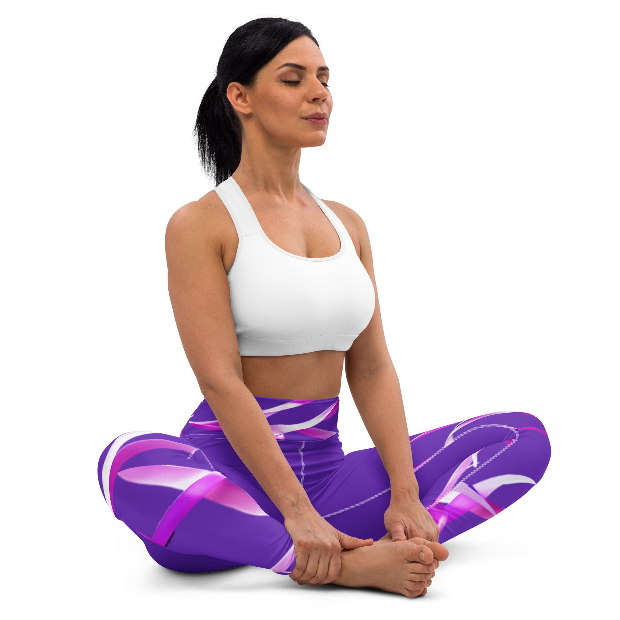 Unique Look Leggings. Gym or Yoga Pants. Abstract Modern Art Streetwear by WickedYo.